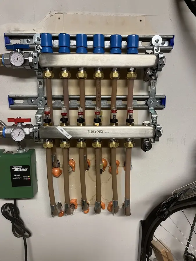 Plumber performing Leak Detection at a residential property in Palm Beach Gardens